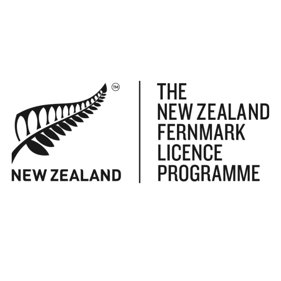 New Zealand Fernmark Licence — certified genuine New Zealand product